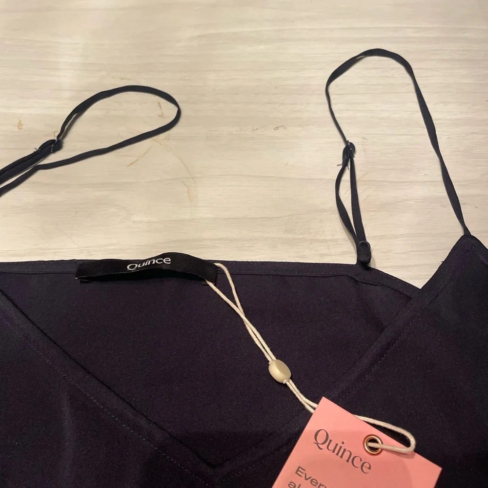 Quince Black Camisole Top - Picture 7 of 9